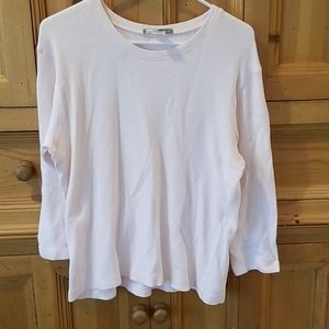 Soft pink long sleeve shirt